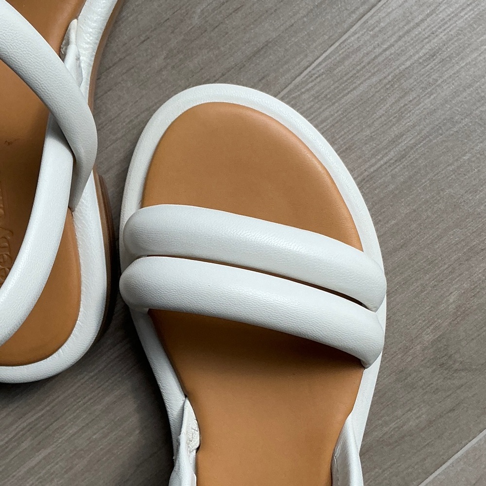 See By Chloe White and Tan Sandals - Picture 10 of 16
